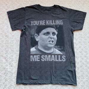 SANDLOT You're Killing Me Smalls Charcoal Gray Unisex Cotton Tee Shirt Sz Small